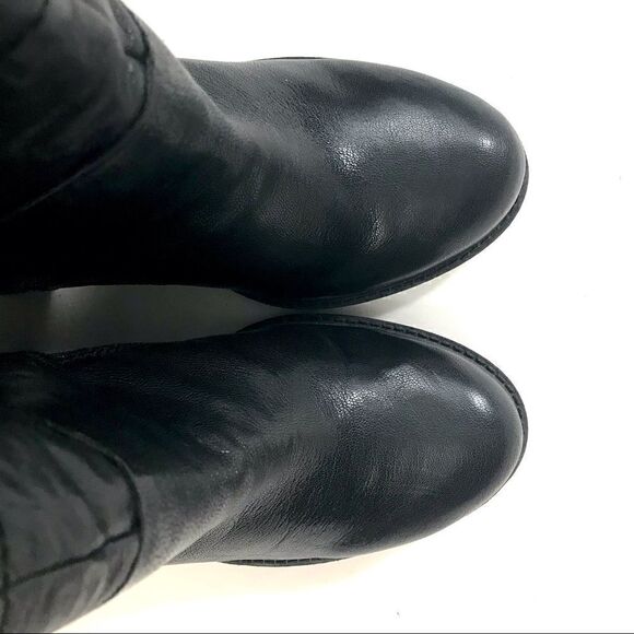 New✨ NINE WEST Stacked Heel Boots - Picture 4 of 10